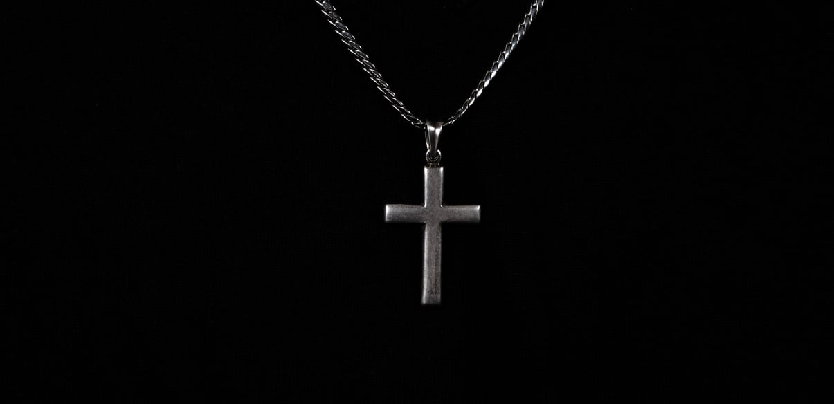 Silver Cross Necklace